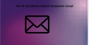 list of christmas island consumer email