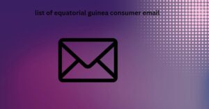 list of guinea consumer email