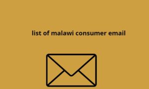 list of malawi consumer email