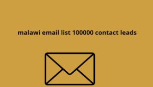 malawi email list 100000 contact leads