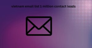 vietnam email list 1 million contact leads